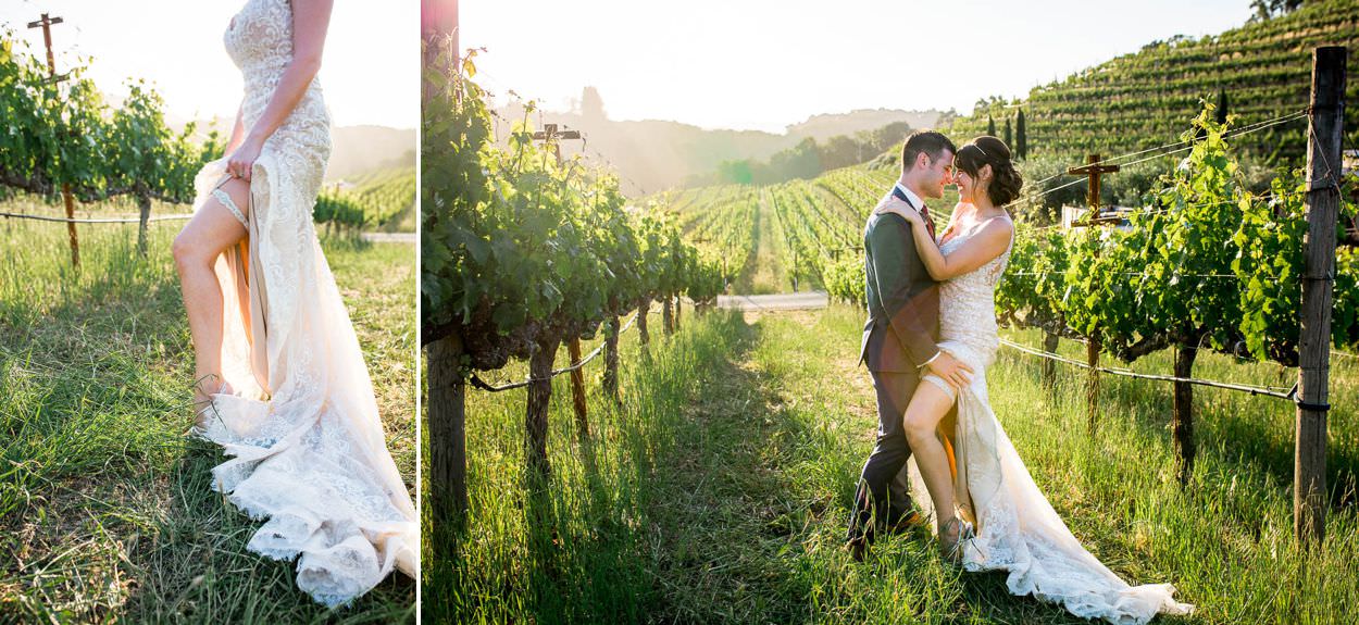 Benziger Winery wedding
